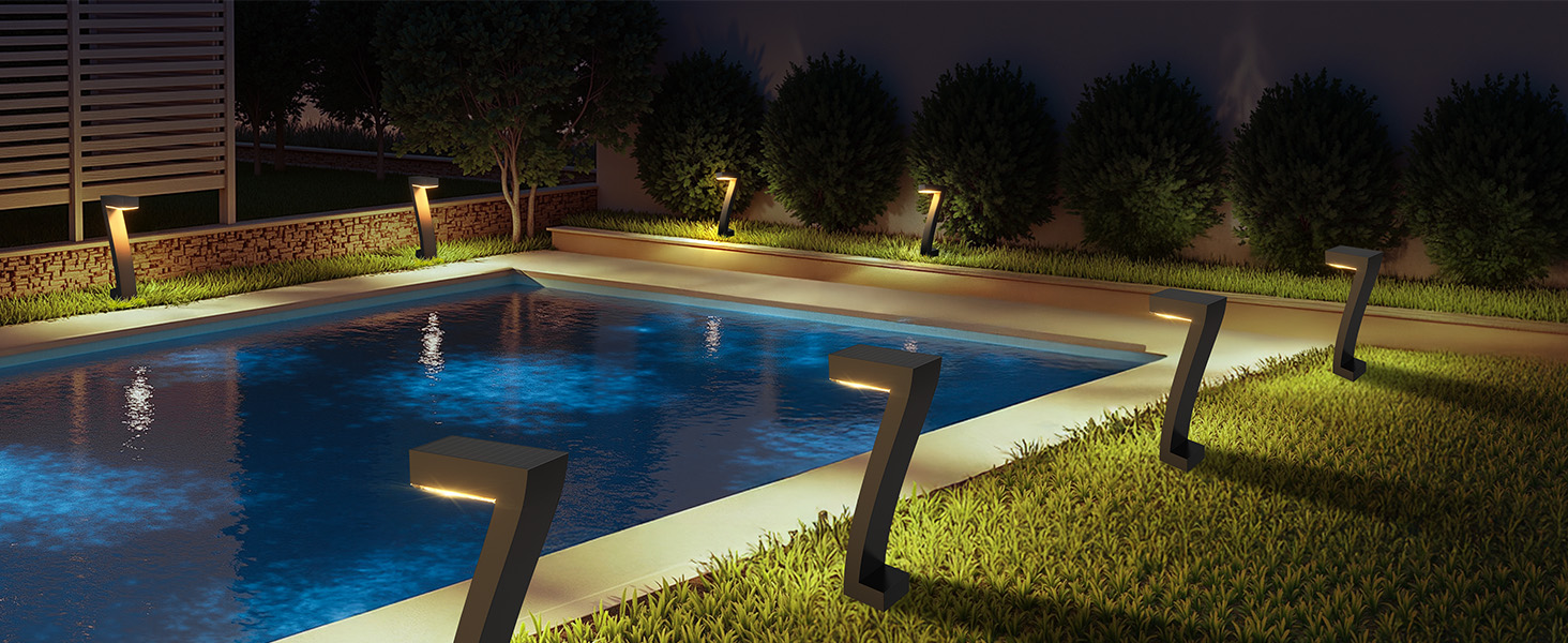 Outdoor Waterproof Solar Garden Pathway Lights