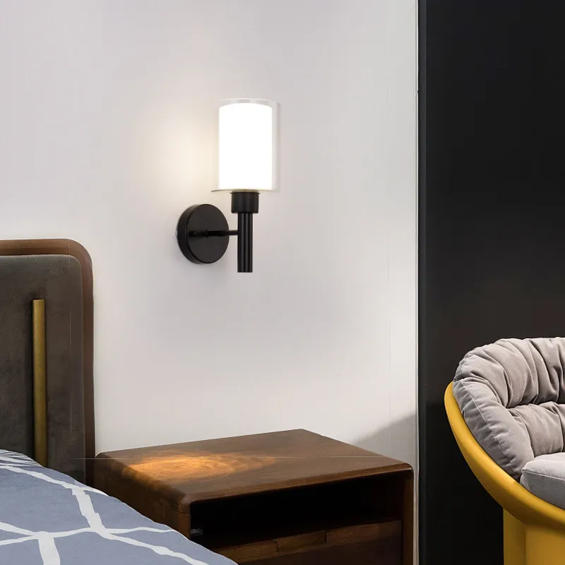 Chic Decorative Glass Wall Lamp for Stylish Home and Hospitality Spaces