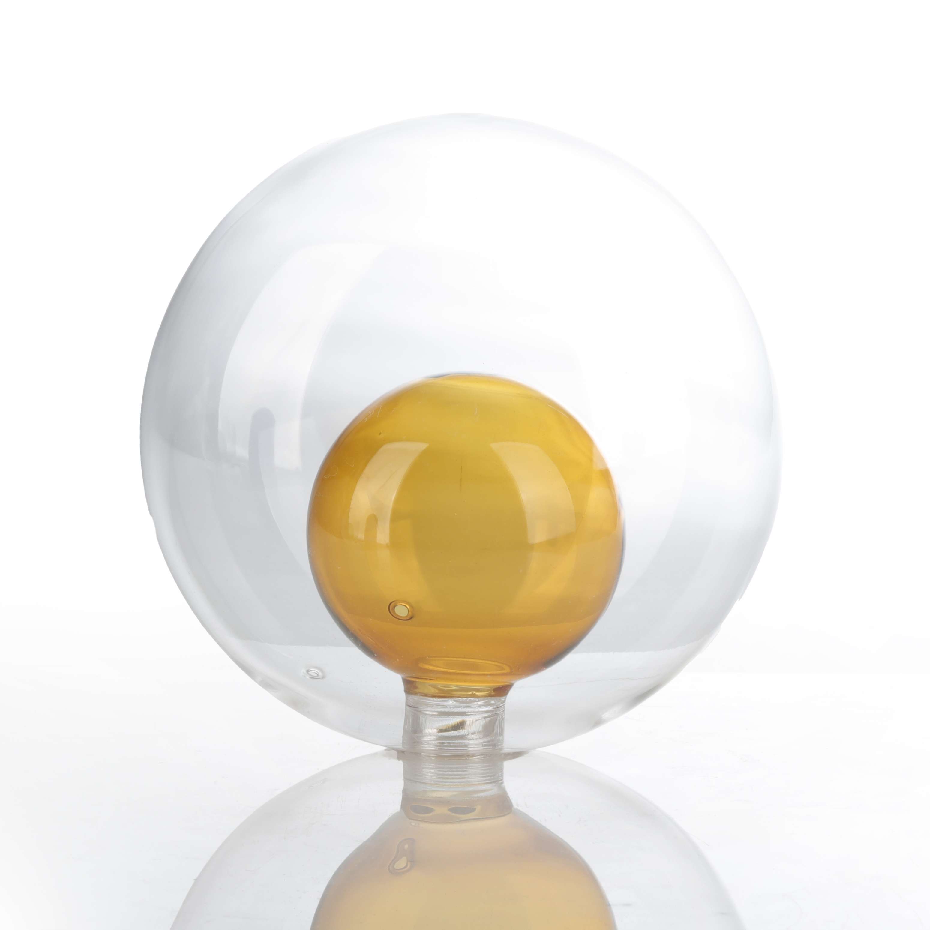 High Borosilicate 3.3 Double Wall Colors Glass Globe Unique Design Shade OEM Manufacture For Home Decoration Indoor Lighting