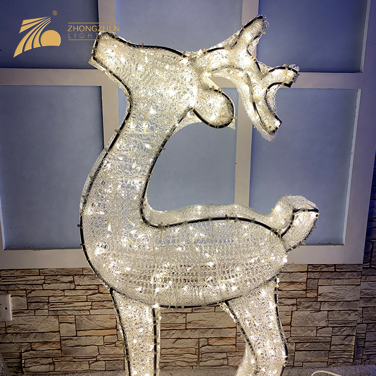 Custom CE Standard Outdoor Decoration Street Pole Christmas LED Motif Lights