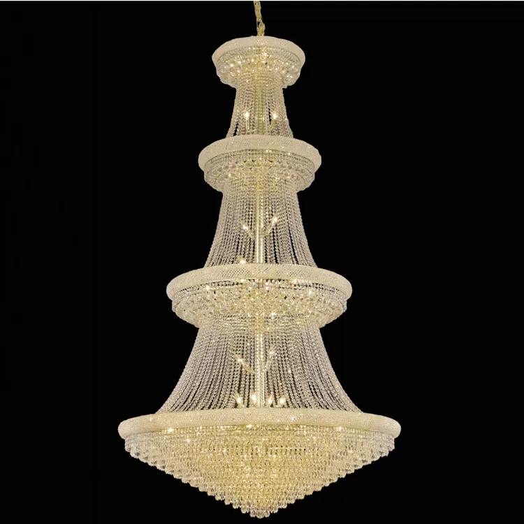 Customizable Wedding Props Chandelier Decorative Room Luxury Chandelier Hotel Villa Home Use Pendant Lighting