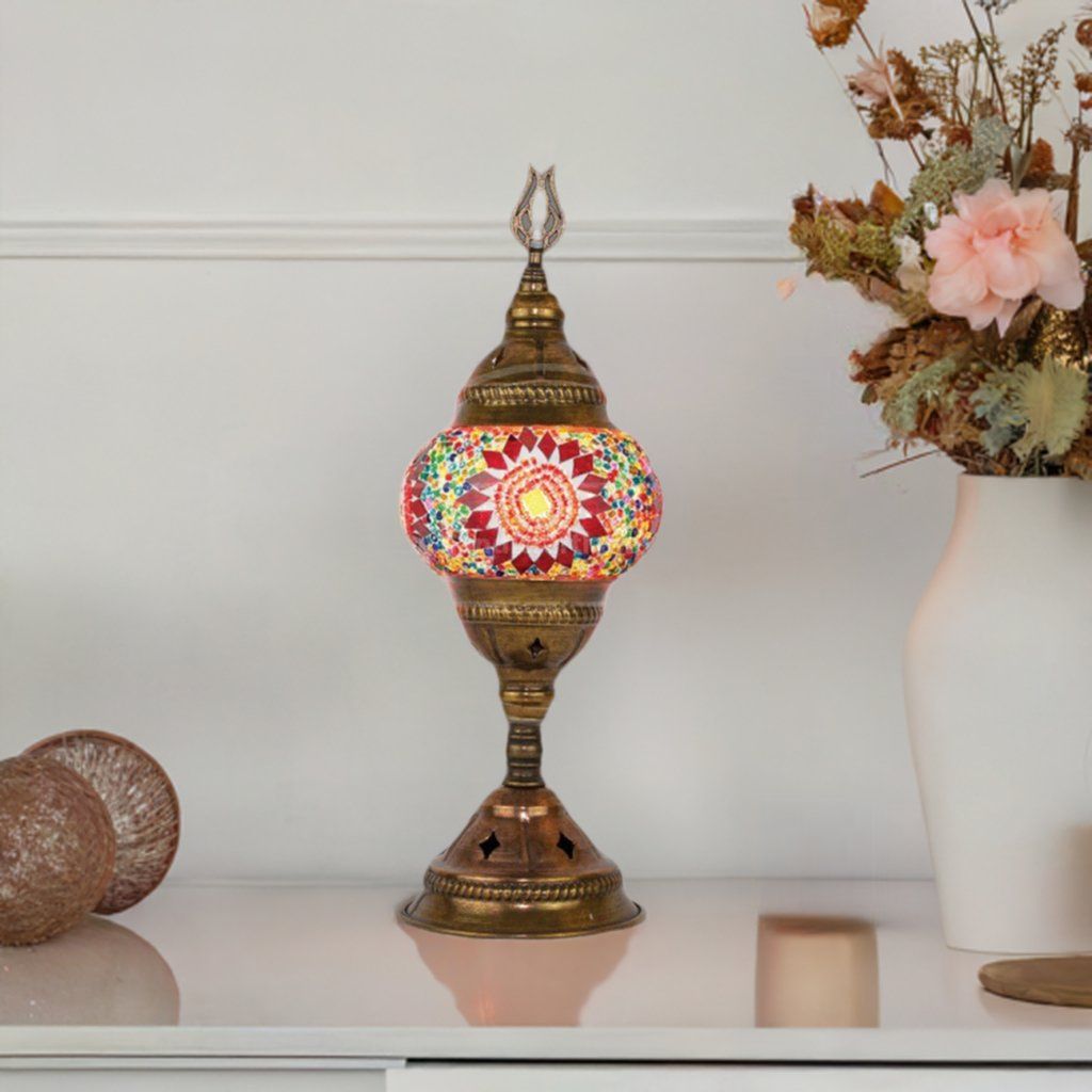 Traditional Home Aluminum Mosaic Lamp For Living Room Lighting Creating Cultural And Artistic Ambience
