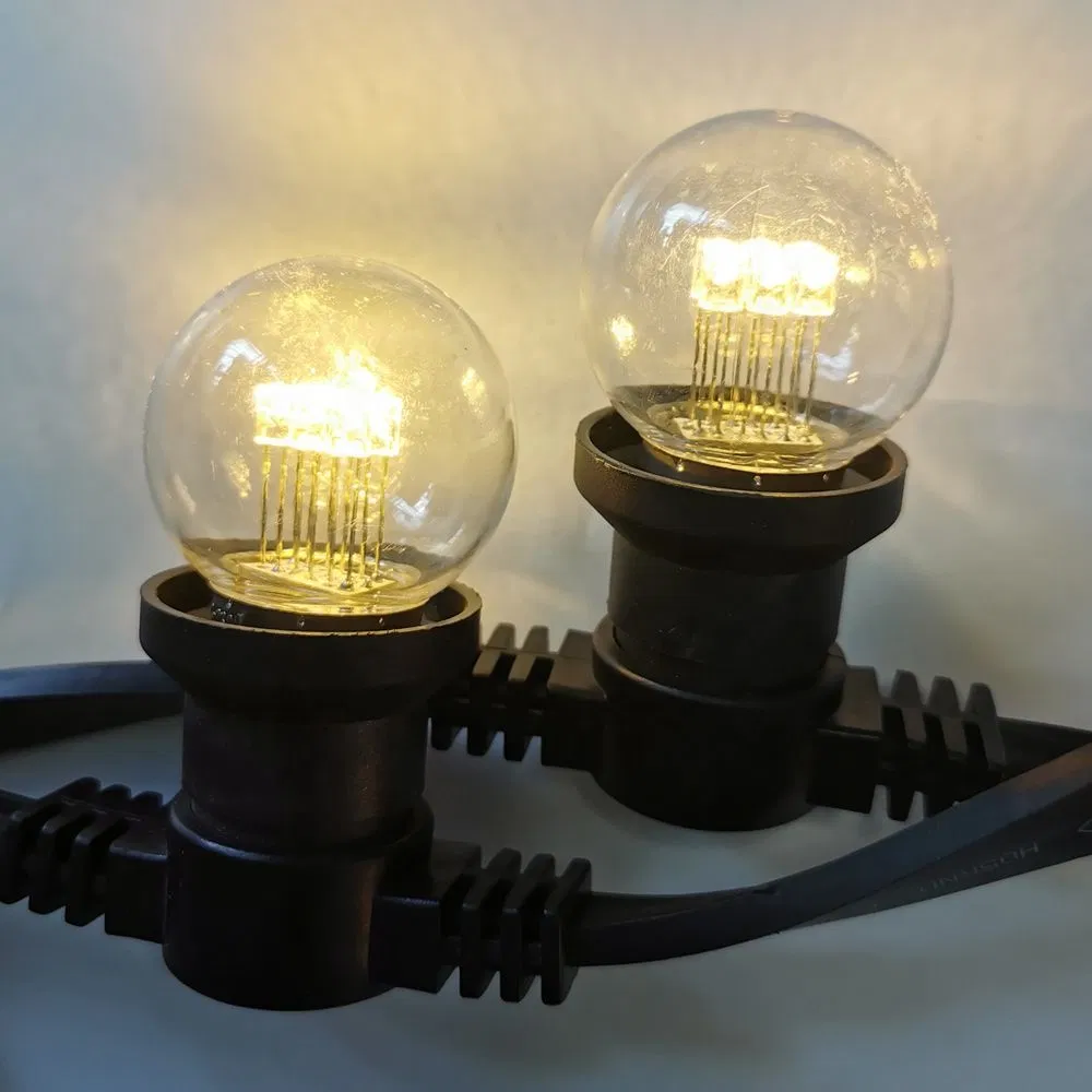 Amber Soft Warm Decorative Globe G45 Es 1W for Festoo Lighting