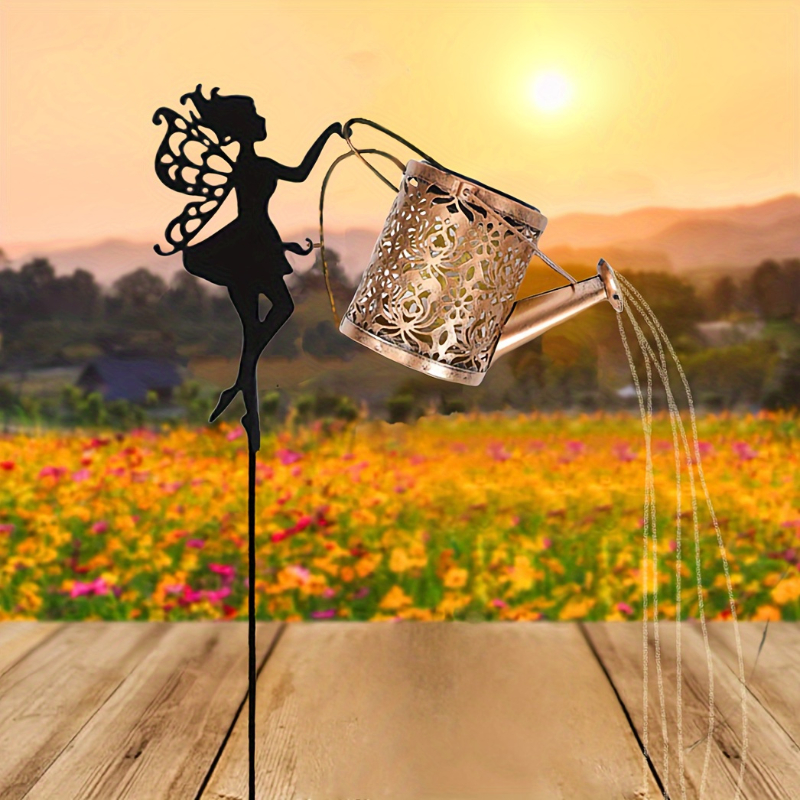 Fairy Solar Watering Can Lights