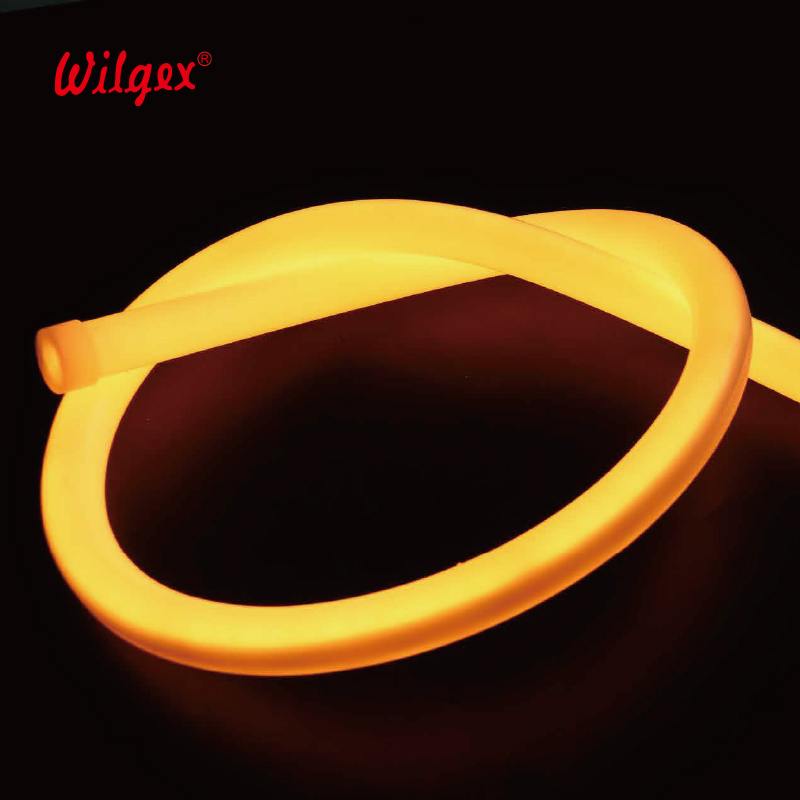 Led Strip Light Outdoor Waterproof 360&deg;lighting Pixel Rope Neon Flex 2835 Flexible Facade Custom Smart Rgb Decorative Lighting