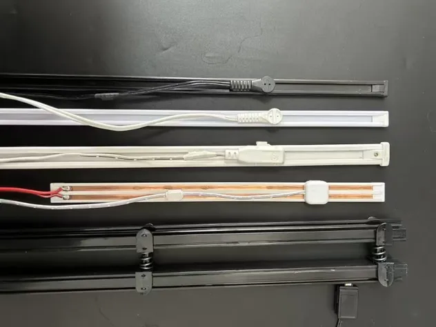 Premium Magnetic Track Light System for LED Shelf Displays