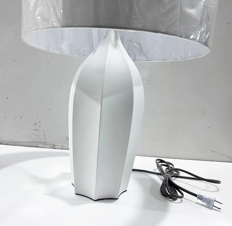 Luxury Table Lamp Resin Lamp White Base Floor Lamp Public Table Light Hospitality Table Lamp
