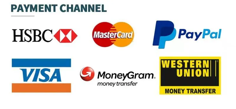 Payment Methods Available