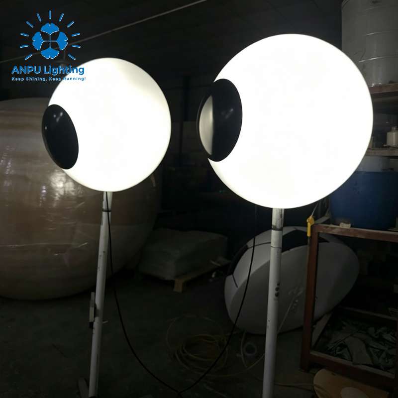 ANPU Modern Eye Shaped LED Decorative Lamp Creative Home Bedroom Living Room Art Deco Motif Light Fixture