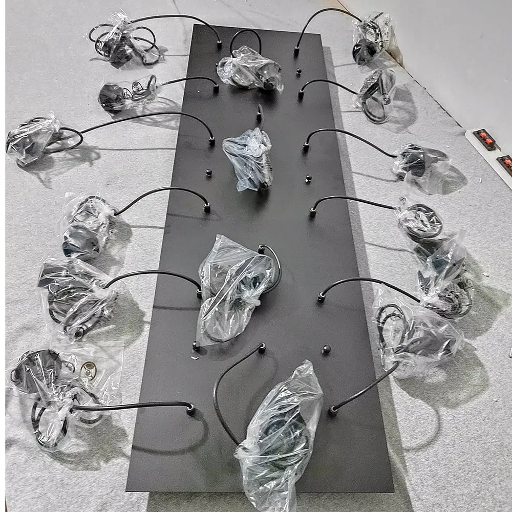 Customized Decorative Unique Glass Chandelier Luxury Light Transparent Crystal Chandelier Pendant Light Morden Lights Interior Lighting