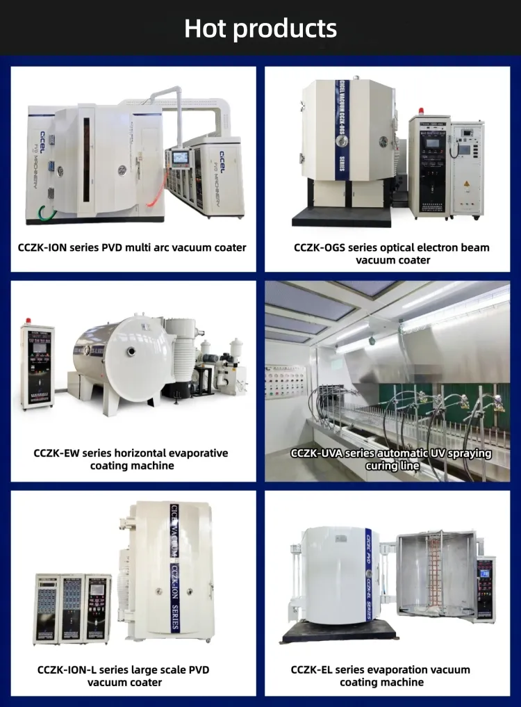 Motor Parts Evaporation Vacuum Metallizing System