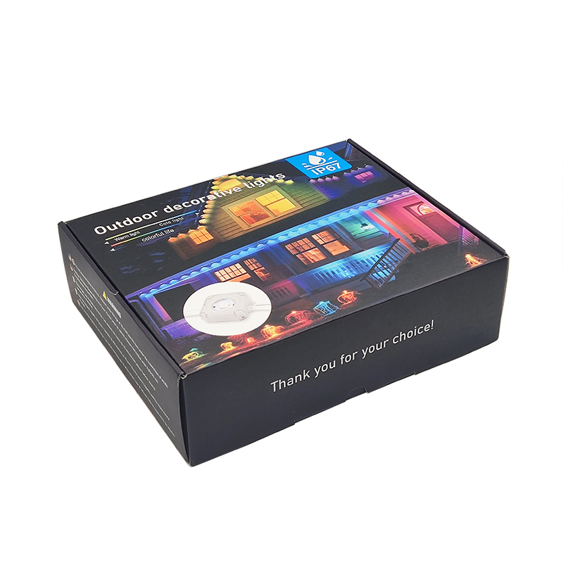Smart Full RGB IP65 Outdoor Christmas Lights 30LED 15M LED Eaves Lights 75 Scene Modes Permanent Outdoor Xmas Lights Made