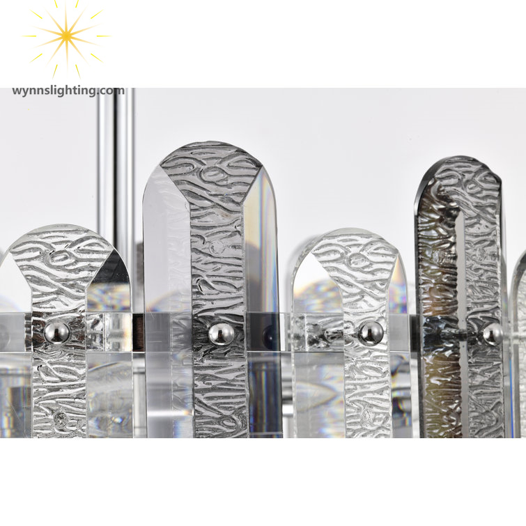 Indoor Chandelier Villa Nordic Residential Decor Light Bedroom Hotel Luxury Decorative Lamp Crystal Pendant Lighting