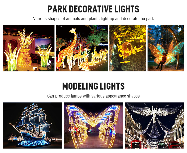 Decorative lighting installation 2