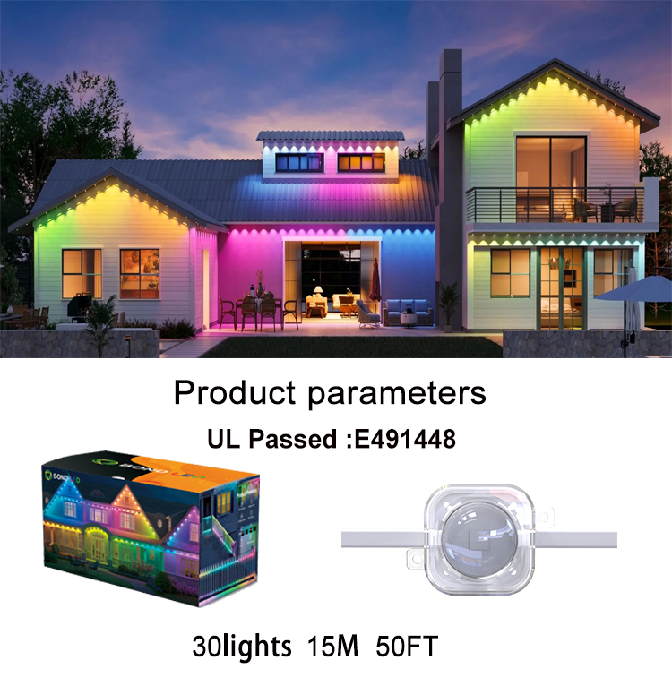 Smart RGBIC Permanent Outdoor Lights