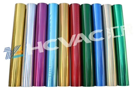 Web PVD Vacuum Coating System for Flexible Packing Paper Fabric Pet Film