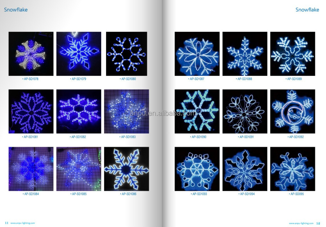Snowflakes Motif Light