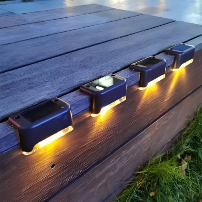 Ladder Lights Solar Outdoor Garden Illumination IP44 Waterproof CE Certified Inductive Control Auto Dark Bright Mood Pastoral