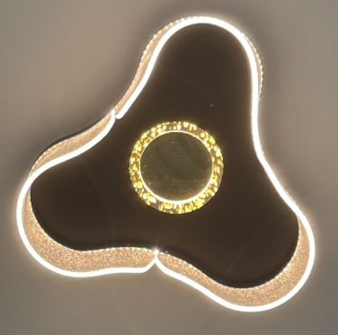 Modern Luxury Lighting Decoration Hanging Illumination Hotel Living Room Acrylic LED Chandelier