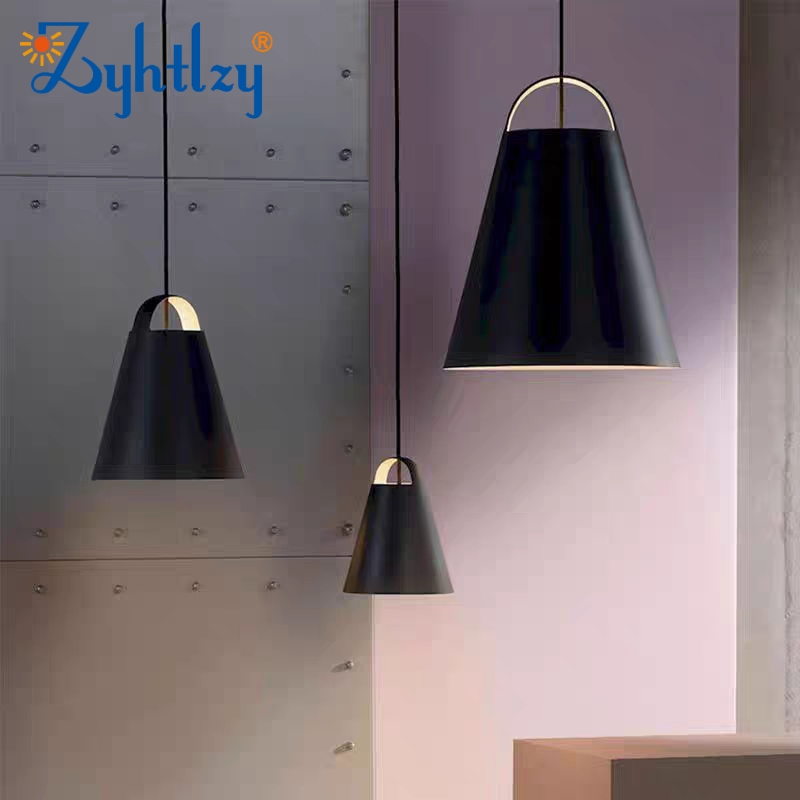 Indoor Modern Living Room Pendant Lamp New Arrival Aluminum Black Hanging Light Restaurant Living Room Decorative LED Home Lighting (ZY-J022)