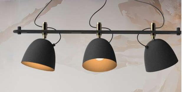 Modern Black Hanging Hotel Decorative Indoor Lighting Fedi P3d