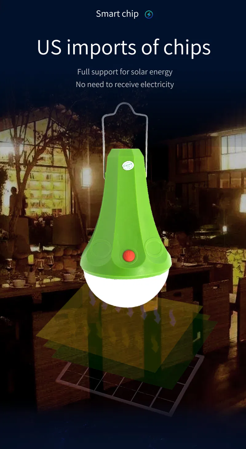 Portable Solar Power System for Elegant Decorative Lighting for Home