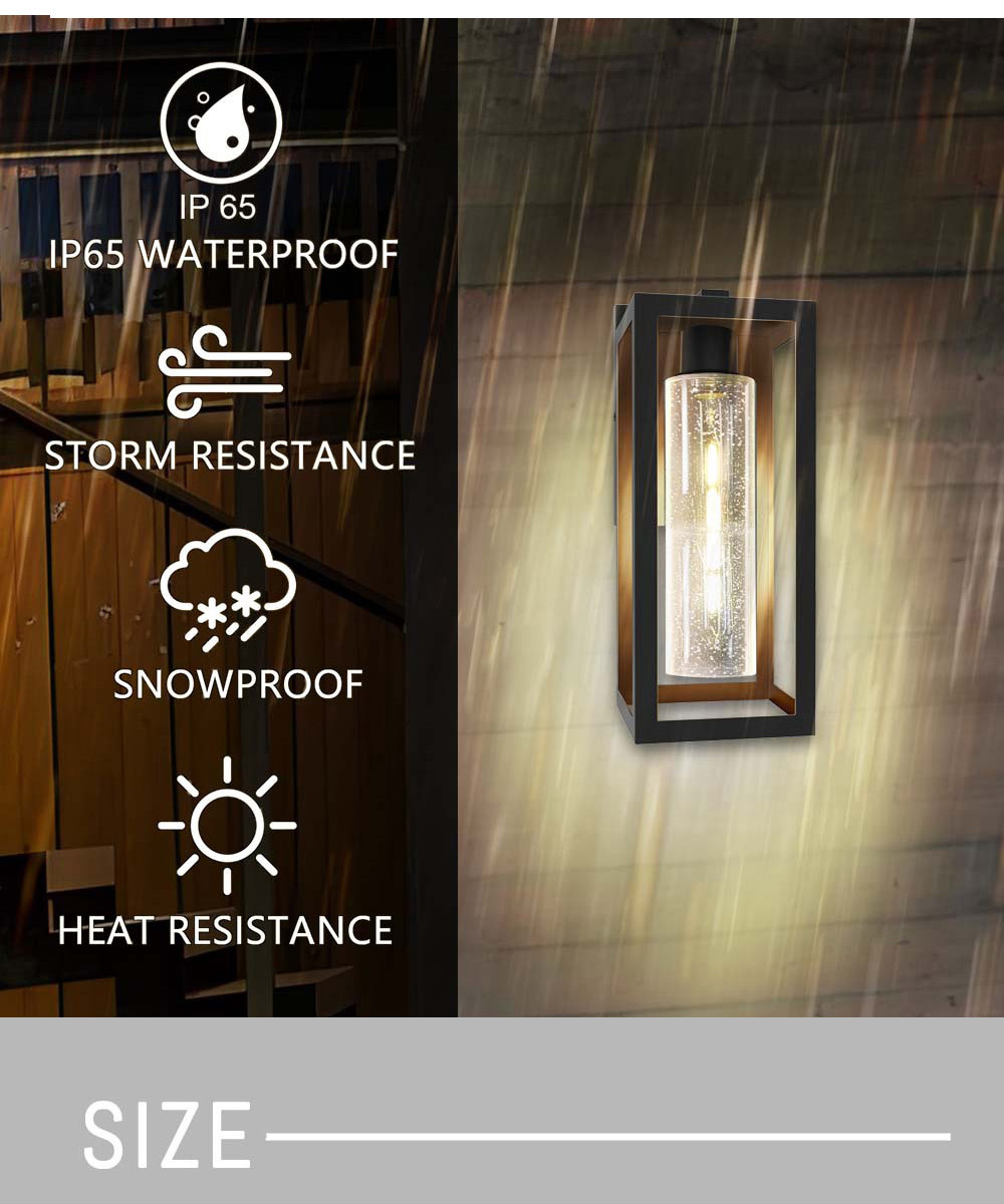 Outdoor Wall Light Dimensions