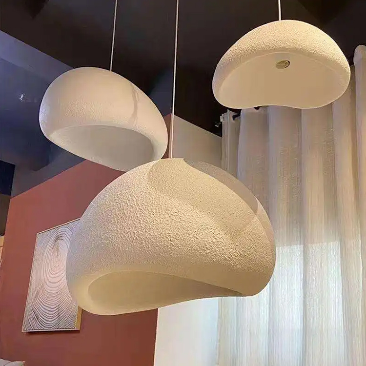 Japanese Style Wabi Sabi Chandelier Living Room Restaurant Ceiling Lamp Modern Minimalist Homestay Bar Designer Pendant Light