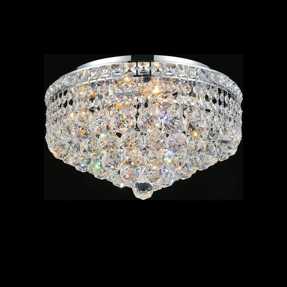 Modern Living Room Round Shape Lamp New LED Luxury Bedroom Indoor Interior Decorative Ceiling Lighting for Restaurant