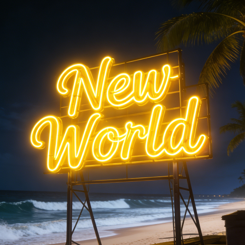 LED Decorative Lighting Illuminated Waterproof Rgb Colorful Letters Customize Neon Signs for Bedroom