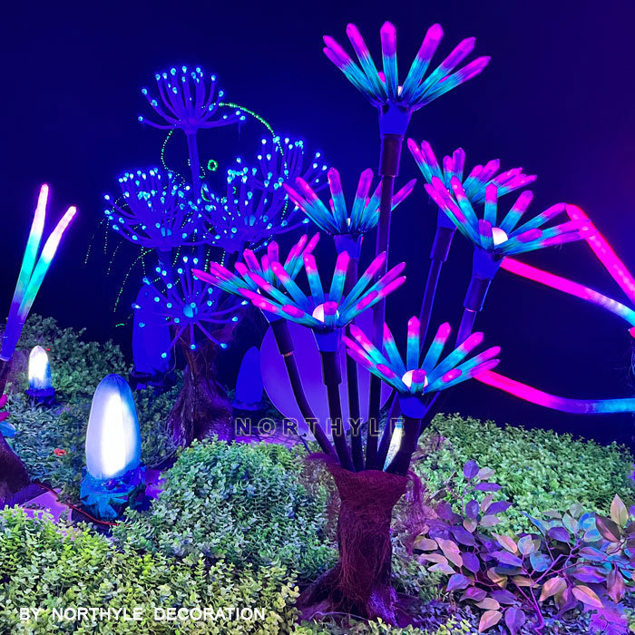 Fantasy Outdoor PVC LED Waterproof Decoration Light for Garden and Landscape IP65 Rated for Halloween Christmas Decorations