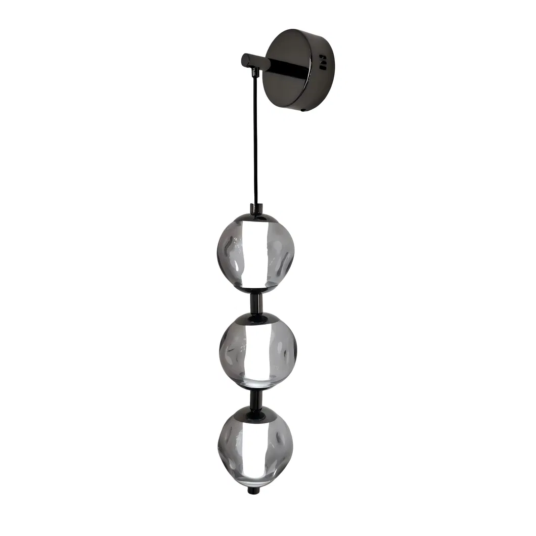 Simple Design Hotel Lobby & Home Decor Indoor Modern Decorative Style LED Glass Shade Suspended Pendant Lighting