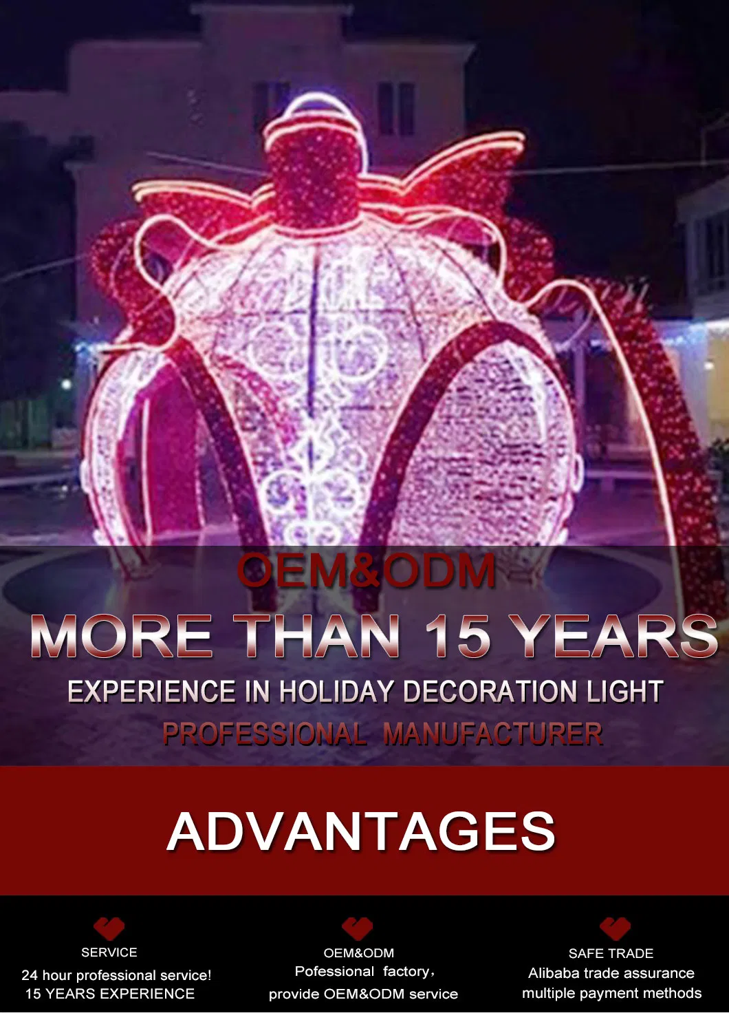2025 Outdoor Decorative Lighting Municipal Engineering Custom Design Factory