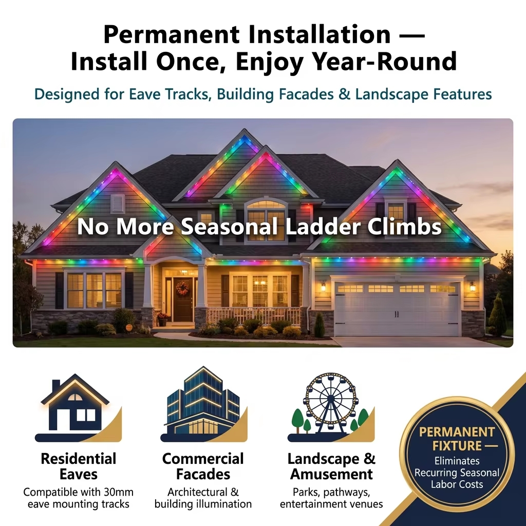 Outdoor Permanent Lighting Showcase 5
