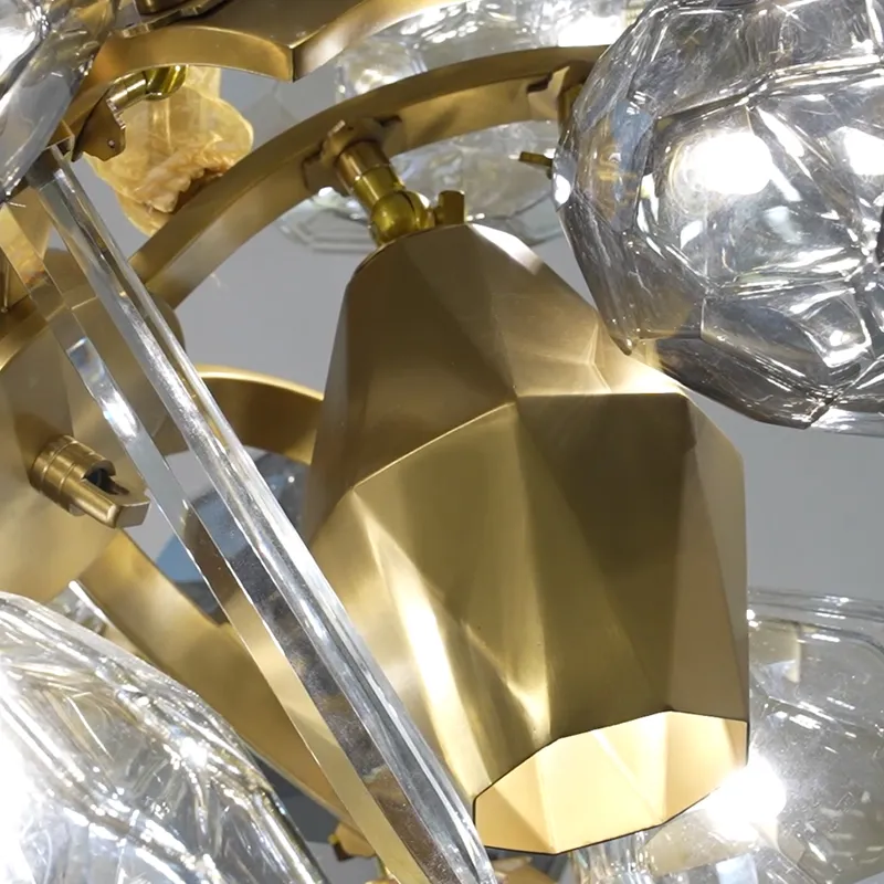 Modern Crystal Light Showcase