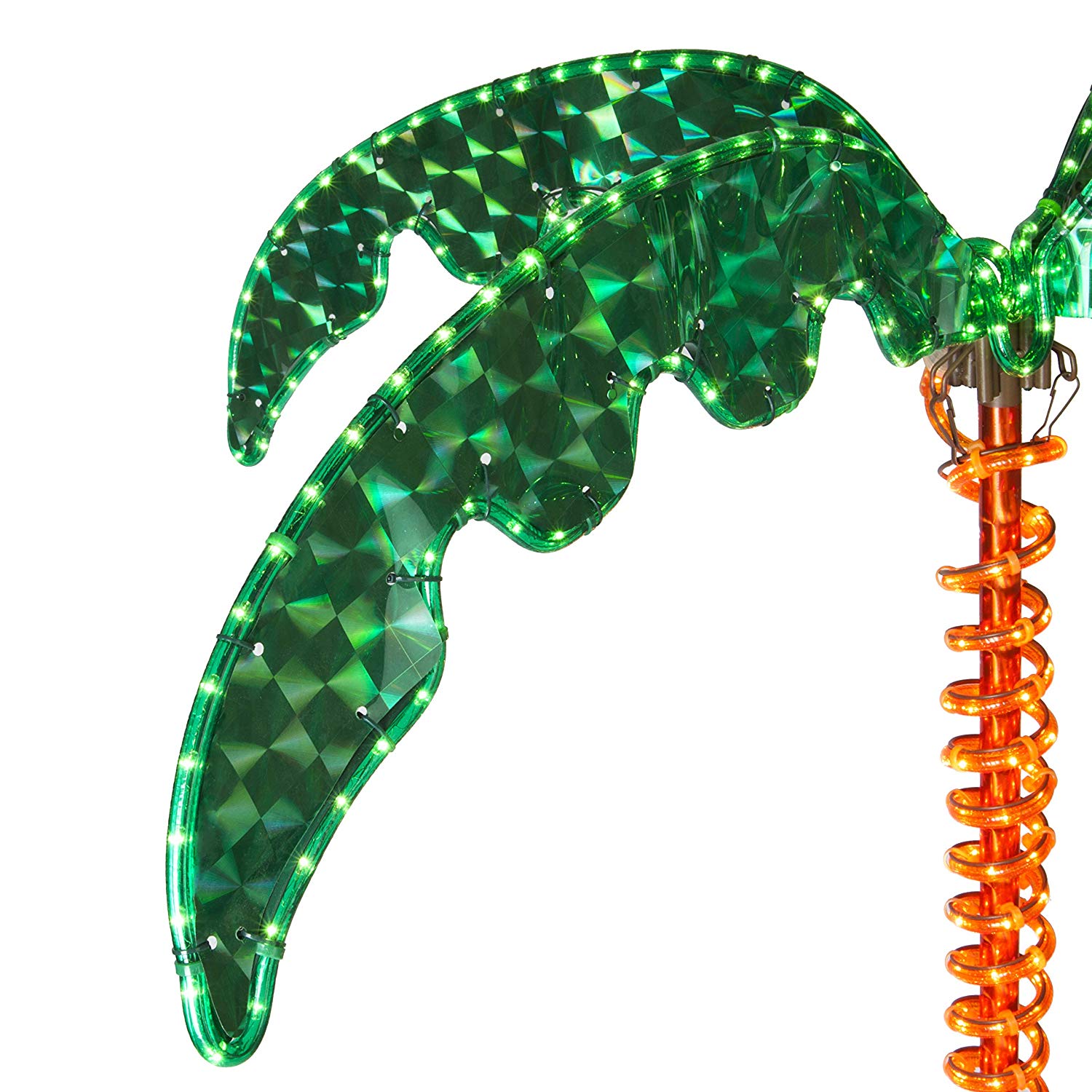 4.5FT Palm Tree Christmas Lights Outdoor Camping Garden Party Rope Lighted Decoration 4.5FT Led Palm Tree Lights