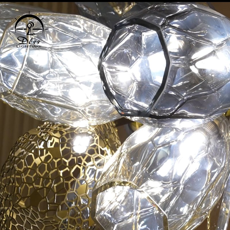 New Design Interior Chandelier Hotel Modern Decorative LED Lamp Indoor Luxury Lighting