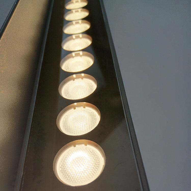 Exterior Building Decoration Facade Lighting IP65 High Rise DMX RGB LED Linear Wall Washer Light for Architectural