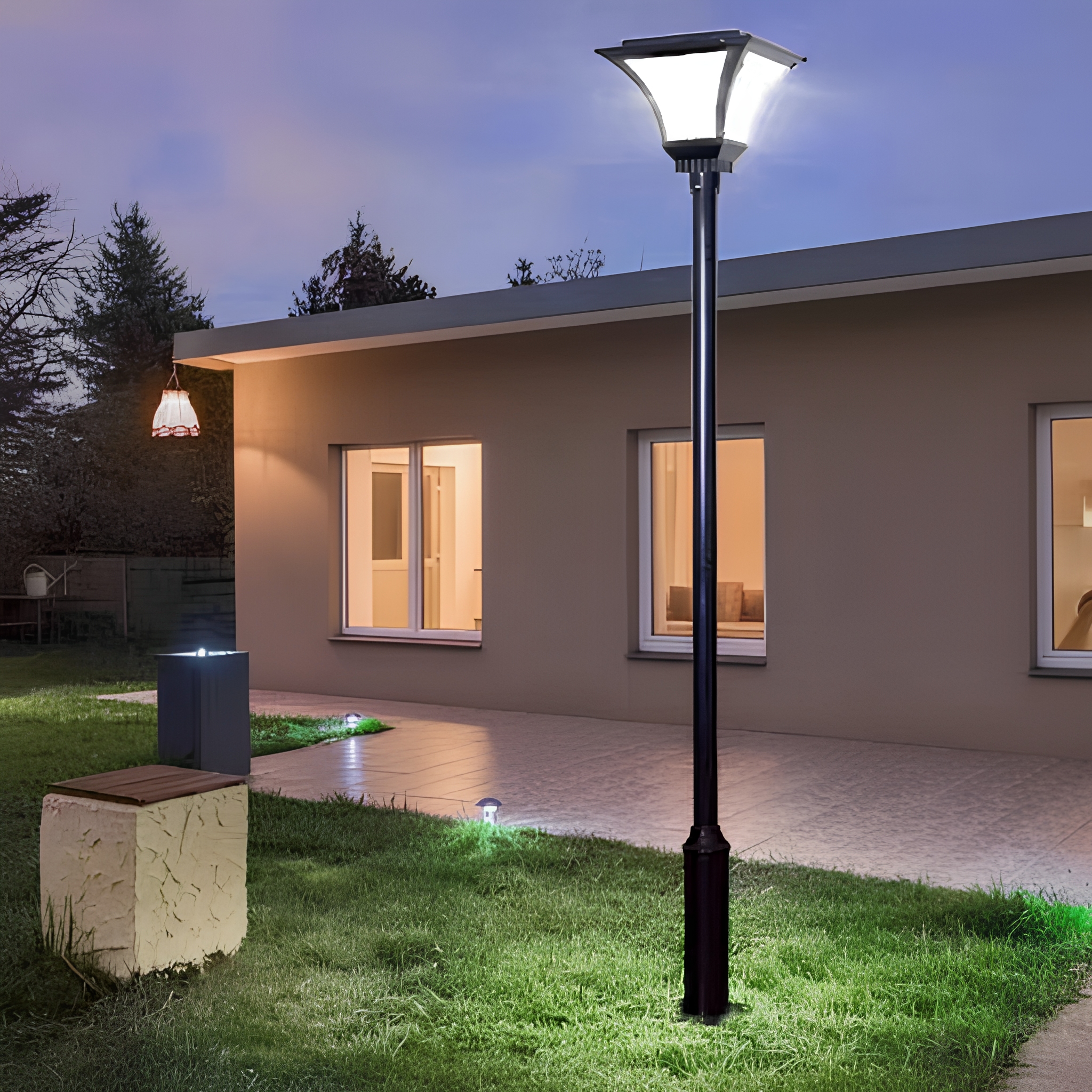 LED Aluminum Outdoor Garden Light IP65 Waterproof Landscape Decor Lighting