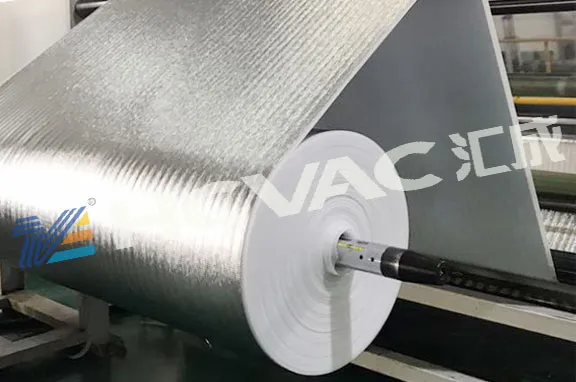 Web PVD Vacuum Coating System for Flexible Packing Paper Fabric Pet Film