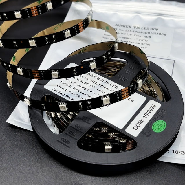 RGB LED Strip Detail View