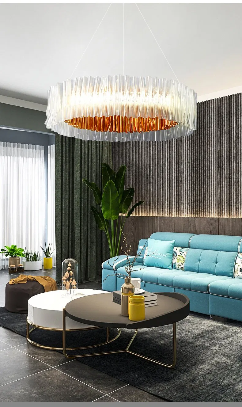 Modern Luxury Nordic Vintage Decorative LED Chandelier