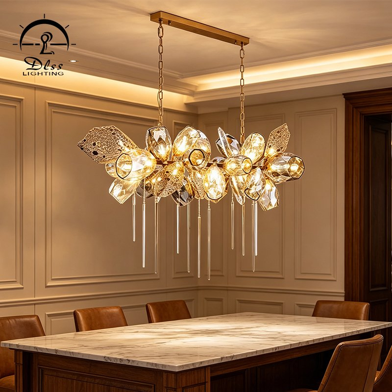 New Design Interior Chandelier Hotel Modern Decorative LED Lamp Indoor Luxury Lighting