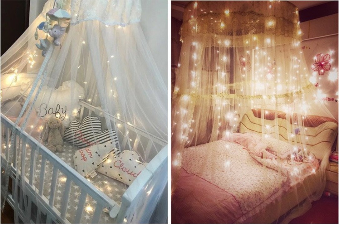 220V RGB Valentine LED Curtain Light 3x3m with IP44 Rating for Indoor and Outdoor Decorations