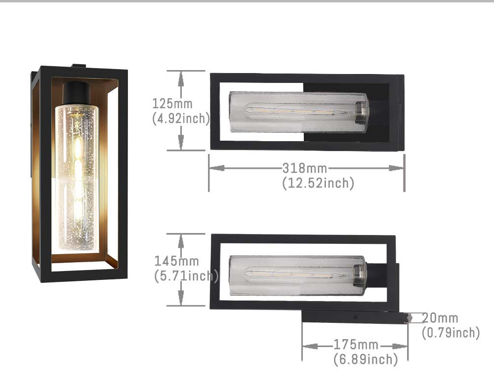 Outdoor Wall Light Features