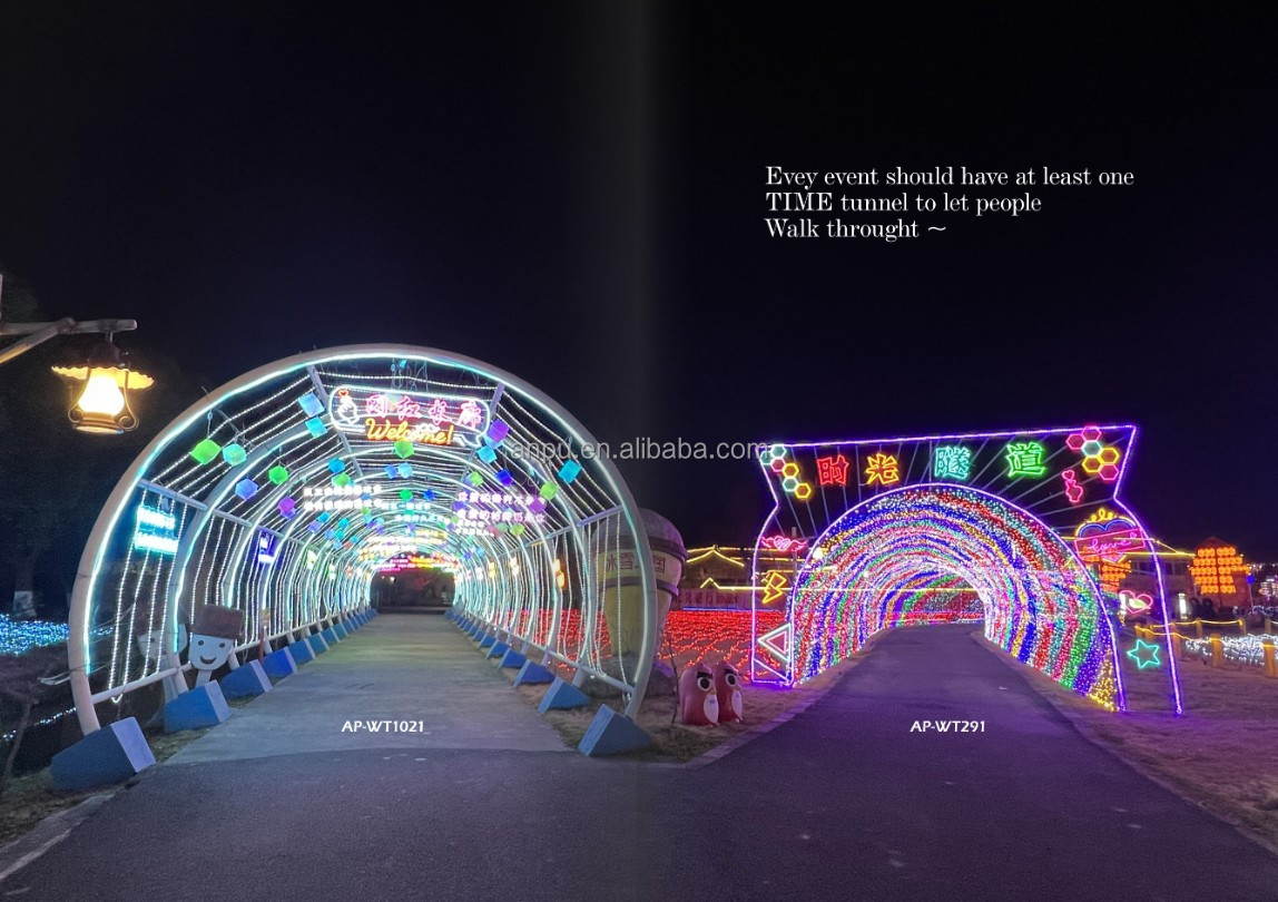 Walk Through Tunnel
