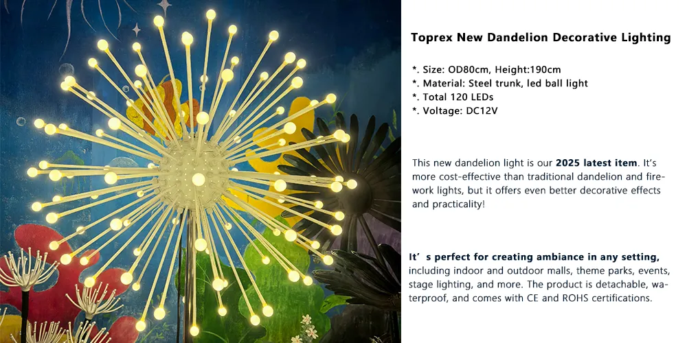 LED Dandelion Lighting