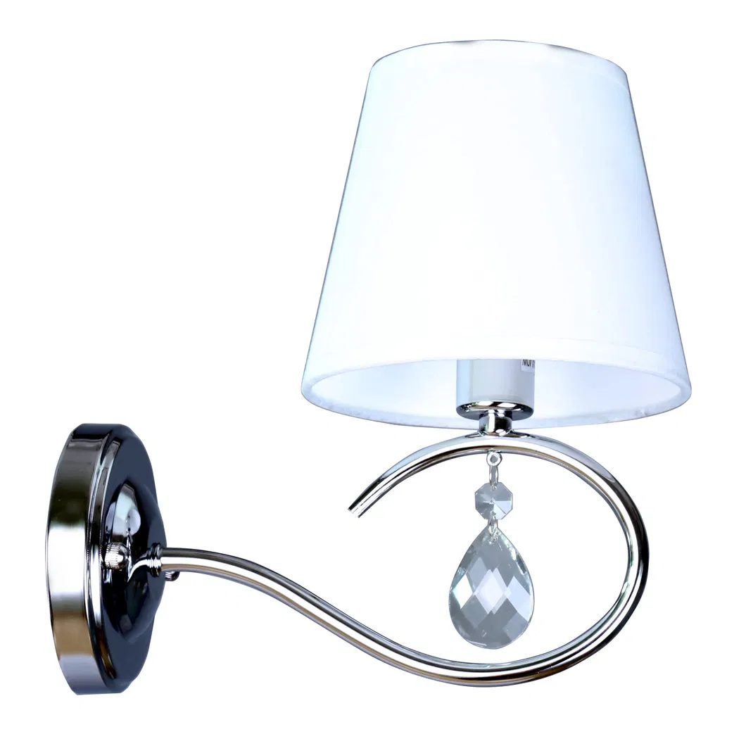 Indoor Iron Arc Lighting with Clear Glass Shade Home Decorative Metal LED Design Hotel Luxury Modern Bedroom Table Lamp
