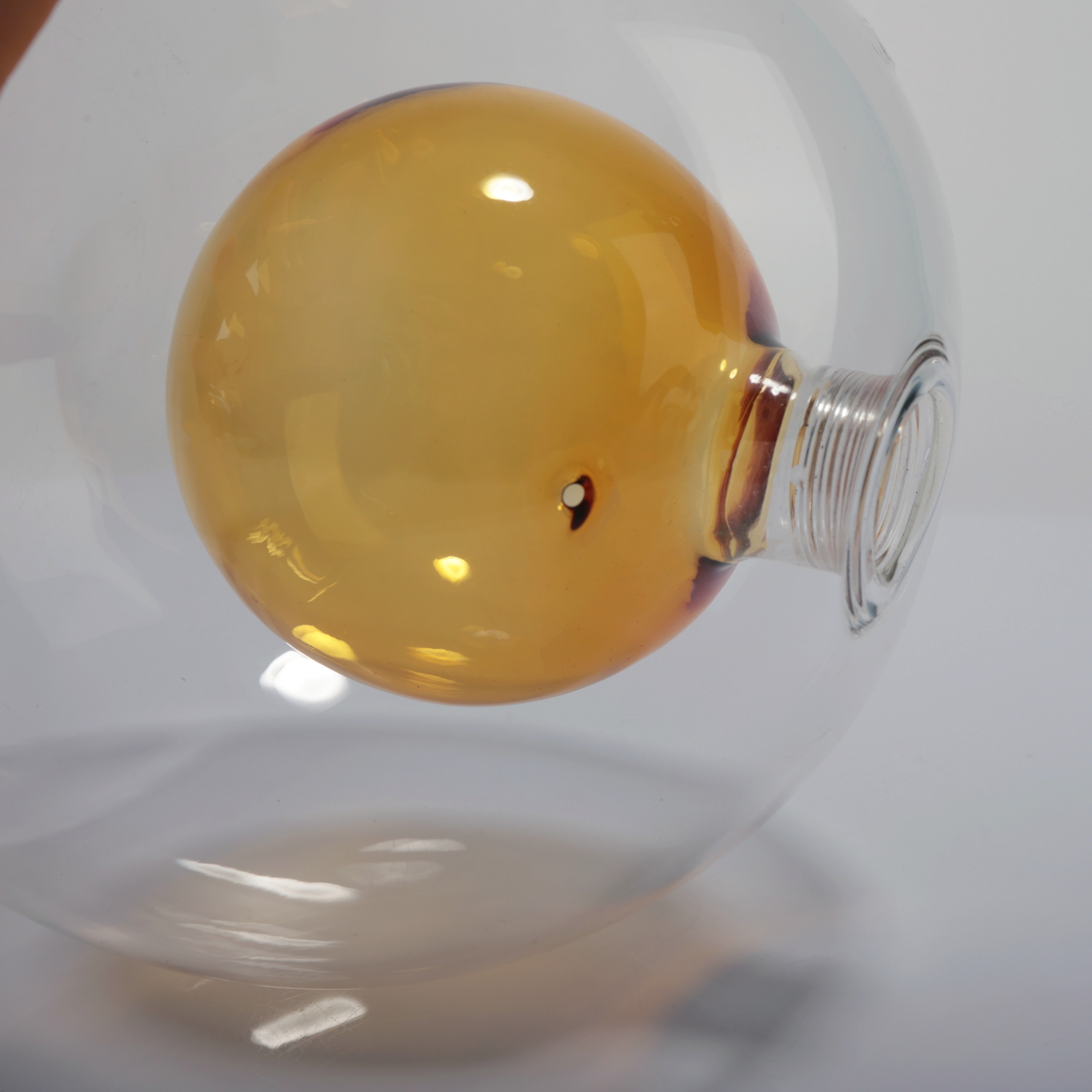 Glass Globe Dimension View