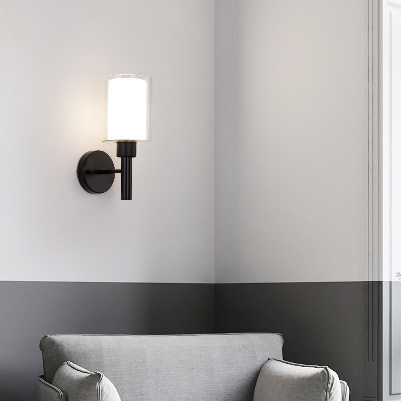 Chic Decorative Glass Wall Lamp for Stylish Home and Hospitality Spaces